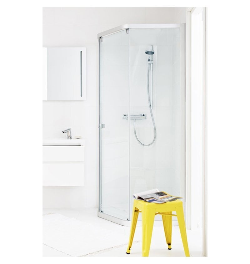 Suihkukaappi IDO Showerama 8-3 90x70, läpinäkyvä lasi hinta ja tiedot | Suihkukaapit ja suihkunurkat | hobbyhall.fi