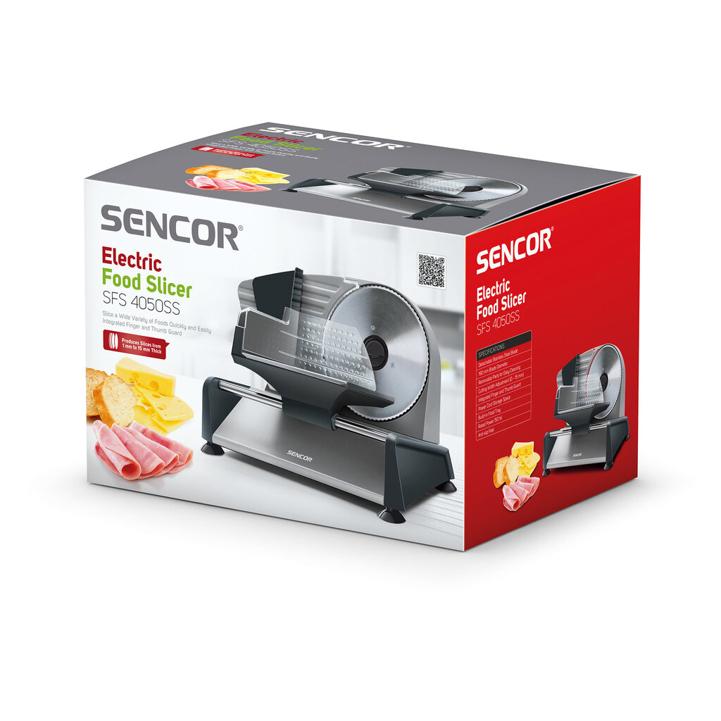 Sencor SFS 4050SS hinta ja tiedot | Viipalointikoneet ja veitsenteroittimet | hobbyhall.fi