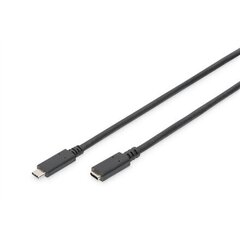 Digitus AK-300210-020-S, USB-C, 2 m hinta ja tiedot | Kaapelit ja adapterit | hobbyhall.fi