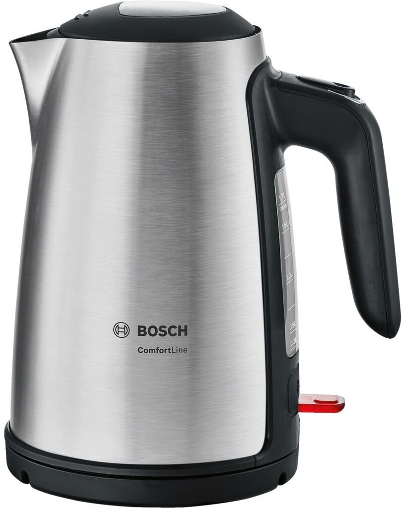 Bosch TWK6A813 Standard kettle, Stainles hinta ja tiedot | Vedenkeittimet | hobbyhall.fi