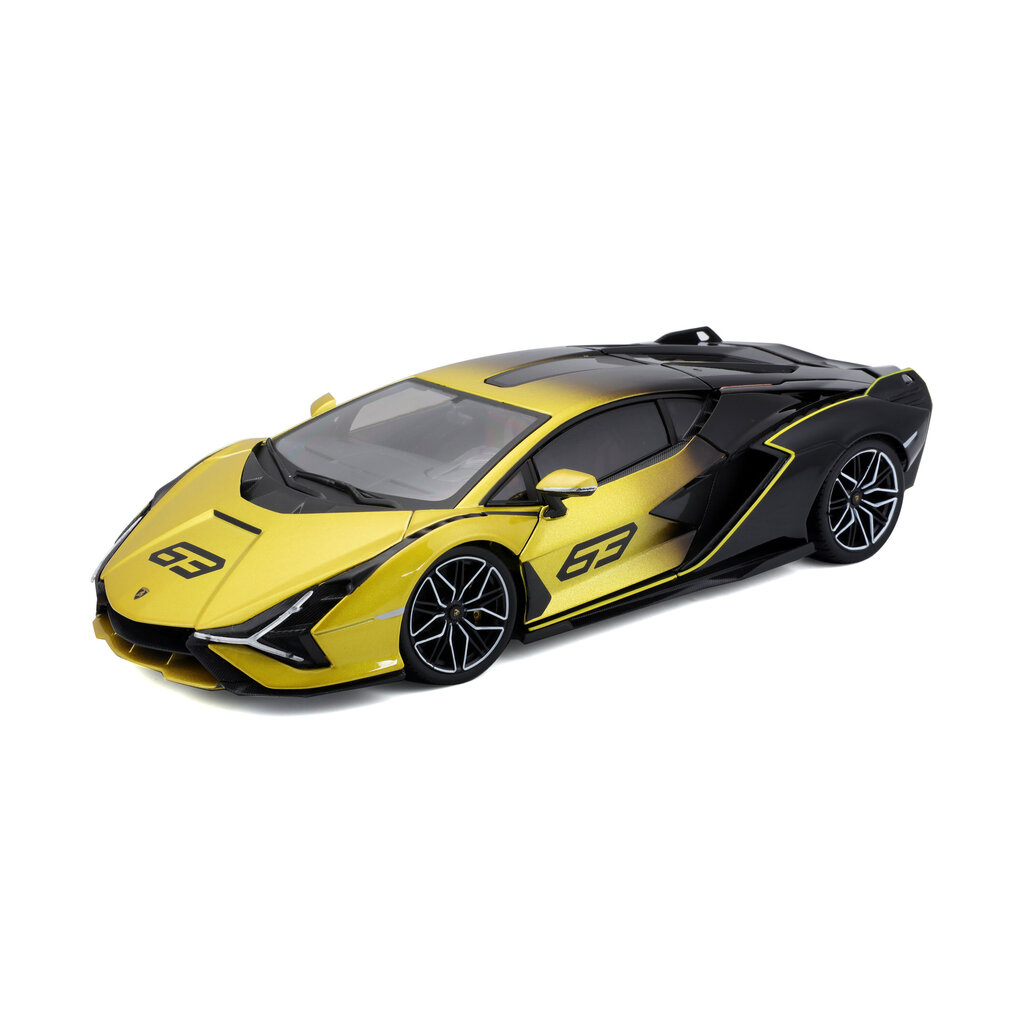 Malli auto Lamborghini Sian FKP 37 Bburago 1:18, 18-11100 hinta ja tiedot | Poikien lelut | hobbyhall.fi