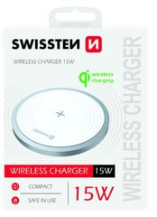 Swissten Langaton/USB-C, 2A hinta ja tiedot | Puhelimen laturit | hobbyhall.fi