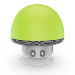 Setty Mushroom -Bluetooth kaiutin, vihreä hinta ja tiedot | Kaiuttimet | hobbyhall.fi