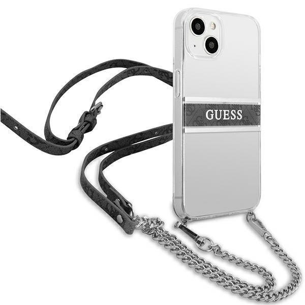 Guess GUHCP13MKC4GBSI -kotelo, yhteensopivuus iPhone 13, läpinäkyvä hinta ja tiedot | Puhelimen kuoret ja kotelot | hobbyhall.fi