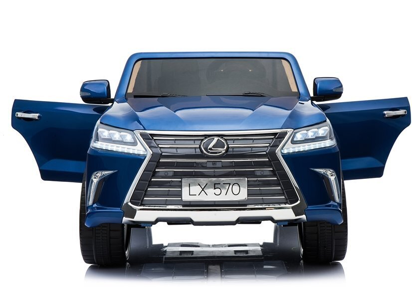 Lexus DK-LX570 lasten sähköauto, sininen kiiltävä hinta ja tiedot | Lasten sähköautot | hobbyhall.fi