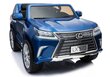 Lexus DK-LX570 lasten sähköauto, sininen kiiltävä hinta ja tiedot | Lasten sähköautot | hobbyhall.fi