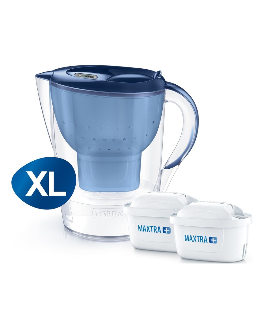 BRITA suodatinkannu MARELLA XL 3.5L MEMO +2kpl Maxtra+ hinta ja tiedot | Veden suodatinkannut ja suodattimet | hobbyhall.fi