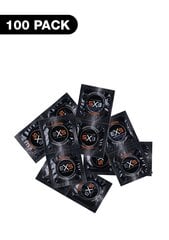 EXS kondomit Black Latex Condoms, 100 kpl hinta ja tiedot | Kondomit | hobbyhall.fi