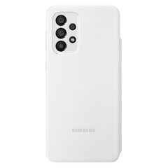 Samsung Smart S View Lompakon kansi EF-EA336PWEGEE, Galaxy A33 5G, valkoinen hinta ja tiedot | Puhelimen kuoret ja kotelot | hobbyhall.fi