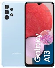 Samsung Galaxy A13 4/128GB Dual SIM Light Blue hinta ja tiedot | Matkapuhelimet | hobbyhall.fi