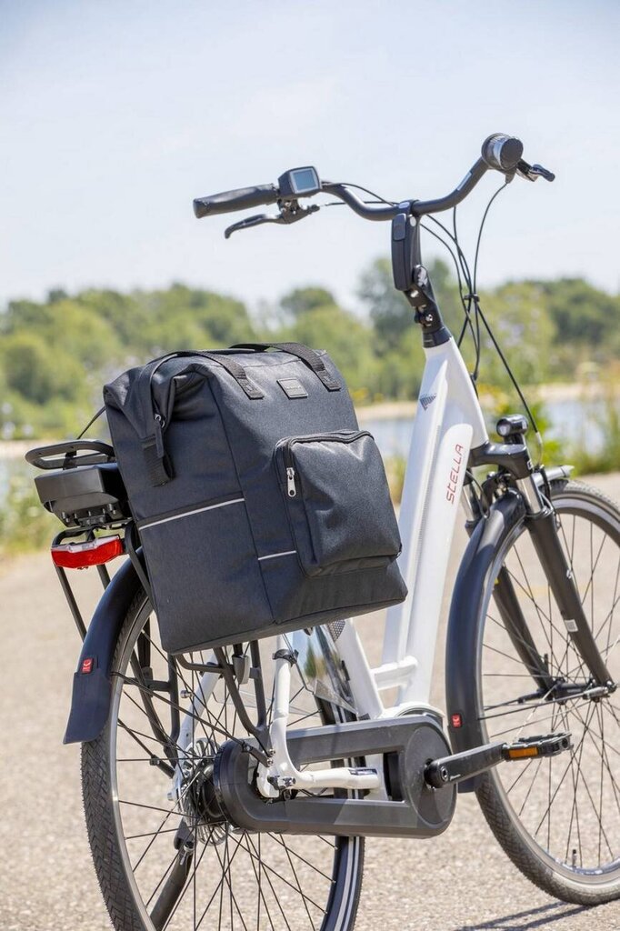 Polkupyörän laukku New Looxs Camella 24,5L, musta hinta ja tiedot | Polkupyörälaukut ja puhelinpidikkeet | hobbyhall.fi
