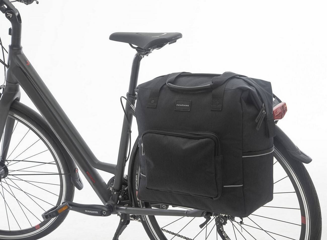 Polkupyörän laukku New Looxs Camella 24,5L, musta hinta ja tiedot | Polkupyörälaukut ja puhelinpidikkeet | hobbyhall.fi