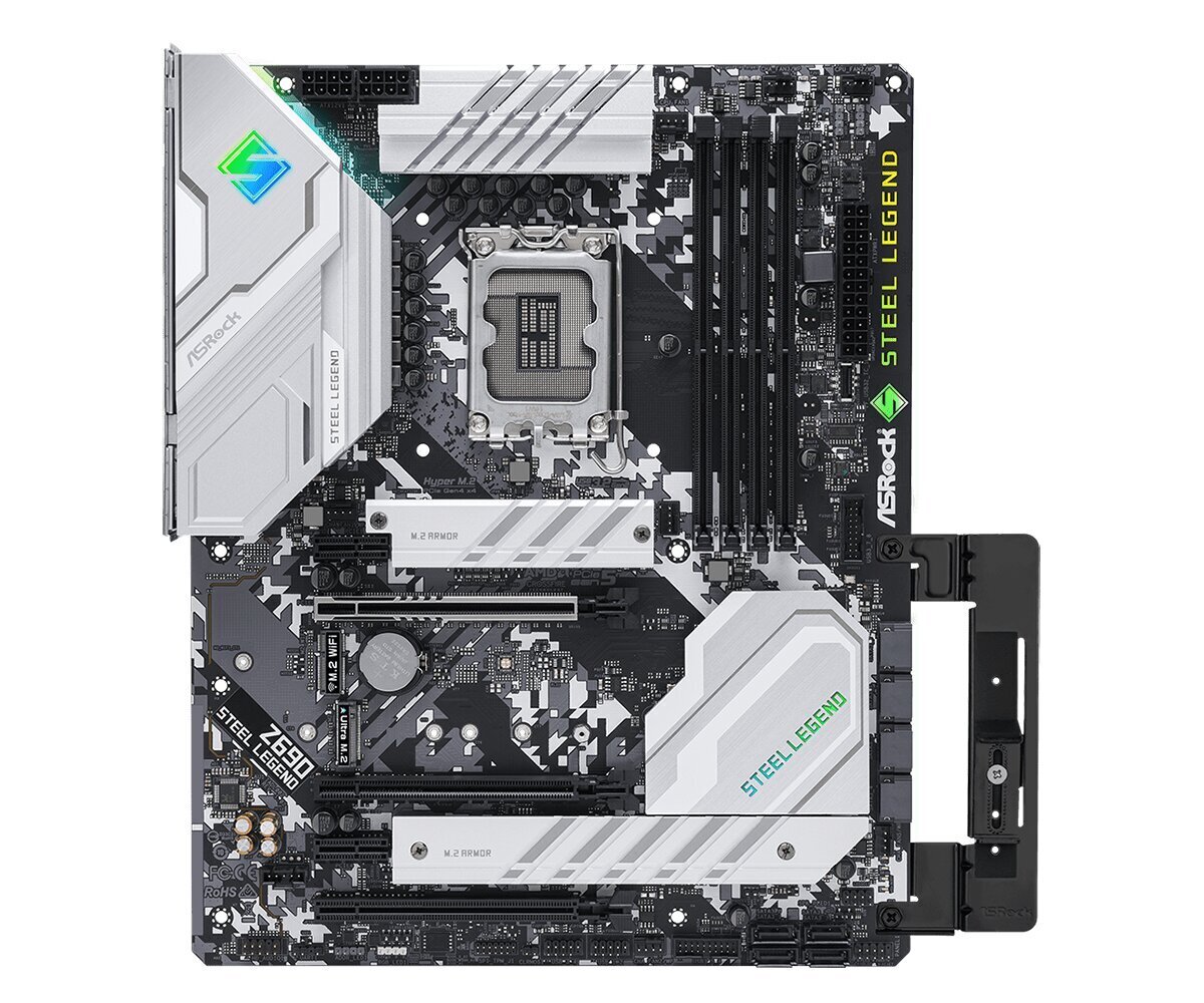 Asrock Z690 Steel Legend Intel Z690 LGA 1700 ATX hinta ja tiedot | Emolevyt | hobbyhall.fi