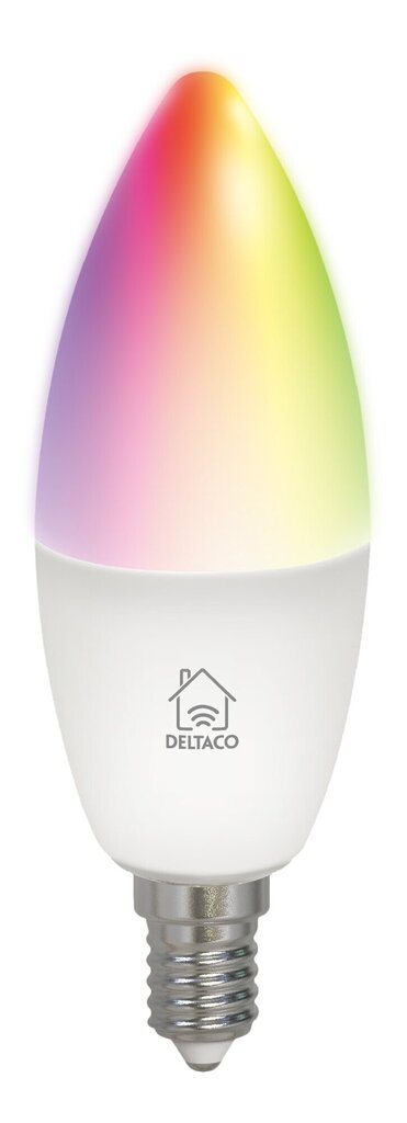 Deltaco Smart Home LED-älylamppu, E14, 5W, 220-240V, RGB, 3kpl. hinta ja tiedot | Lamput | hobbyhall.fi