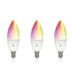 Deltaco Smart Home LED-älylamppu, E14, 5W, 220-240V, RGB, 3kpl. hinta ja tiedot | Deltaco Valaistus ja sähkölaitteet | hobbyhall.fi