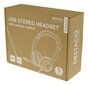 Deltaco Office USB Stereo Black hinta ja tiedot | Kuulokkeet | hobbyhall.fi