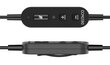 Deltaco Office USB Stereo Black hinta ja tiedot | Kuulokkeet | hobbyhall.fi