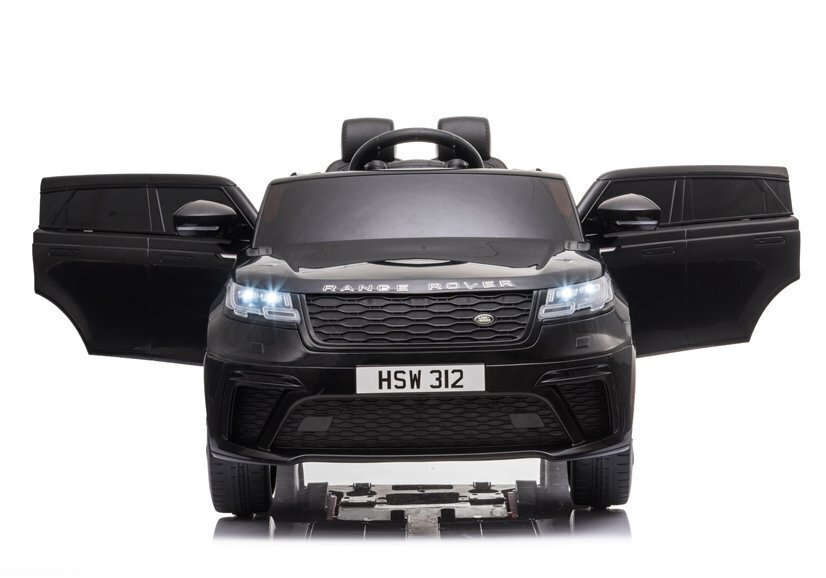 Sähköauto lapsille Range Rover, musta lakattu hinta ja tiedot | Lasten sähköautot | hobbyhall.fi