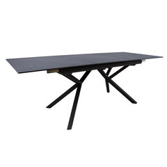 Ruokapöytä EDDY 160 / 220x90xH76cm, harmaa hinta ja tiedot | Ruokapöydät | hobbyhall.fi