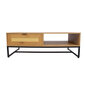 Sohvapöytä SAILOR 120x60xH42cm, melamiini tammikoristeella hinta ja tiedot | Sohvapöydät | hobbyhall.fi