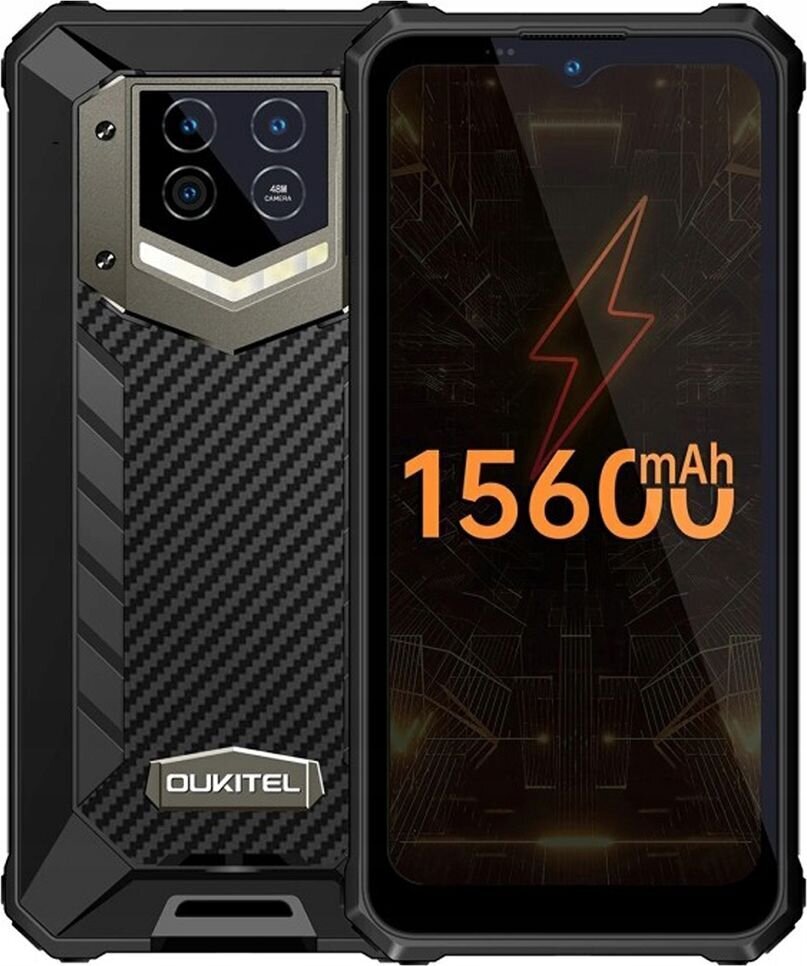 Oukitel WP15, 128 Gt, Kaksi SIM-korttia, Musta hinta ja tiedot | Matkapuhelimet | hobbyhall.fi