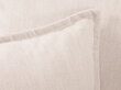Pehmeä kulmasohva Micadoni Home Marram 5S, vaalean beige väri/musta hinta ja tiedot | Kulmasohvat ja divaanisohvat | hobbyhall.fi