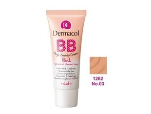 Dermacol BB Magic Beauty Cream SPF15 BB-voide 30 ml, Nude, Shell hinta ja tiedot | Kasvovoiteet | hobbyhall.fi