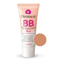 Dermacol BB Magic Beauty Cream SPF15 BB-voide 30 ml, Nude, Sand hinta ja tiedot | Kasvovoiteet | hobbyhall.fi