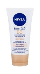 Nivea BB Cream 5in1 Beautifying Moisturizer BB-voide 50 ml, Light hinta ja tiedot | Kasvovoiteet | hobbyhall.fi