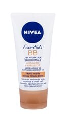 Nivea BB Cream 5in1 Beautifying Moisturizer BB-voide 50 ml, Light hinta ja tiedot | Kasvovoiteet | hobbyhall.fi