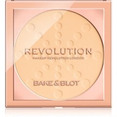 Makeup Revolution London Bake & Blot Powder 5,5 g, Banana Light hinta ja tiedot | Meikkivoiteet ja puuterit | hobbyhall.fi
