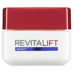 L'Oréal Paris Revitalift ryppyjä ehkäisevä + kiinteyttävä yövoide hinta ja tiedot | Kasvovoiteet | hobbyhall.fi