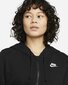 Nike naisten collegepaita NSW CLUB FLC FZ HOODIE STD, musta hinta ja tiedot | Naisten hupparit, collegepaidat ja villapaidat | hobbyhall.fi