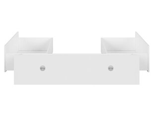 3 laatikkosarja sängylle BRW Nepo Plus 160 3S, valkoinen hinta ja tiedot | Vuodevaatelaatikot | hobbyhall.fi