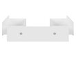 3 laatikkosarja sängylle BRW Nepo Plus 160 3S, valkoinen hinta ja tiedot | Vuodevaatelaatikot | hobbyhall.fi