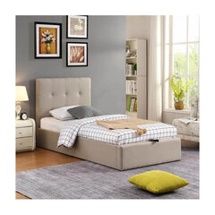 Kairon sänky ja pesuallas 90x200 cm harmaa beige hinta ja tiedot | Sängyt | hobbyhall.fi