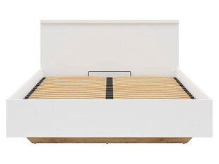 Sänky BRW Erla 160x200cm, valkoinen hinta ja tiedot | Sängyt | hobbyhall.fi
