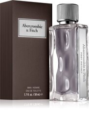 Eau De Toilette Abercrombie & Fitch First Instinct EDT miehille 50 ml hinta ja tiedot | Miesten hajuvedet | hobbyhall.fi