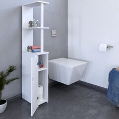 Kylpyhuoneen hylly Alaskan valkoinen hinta ja tiedot | Kylpyhuonekaapit | hobbyhall.fi