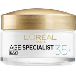 L’Oreal Paris Age Specialist 35+ -päivävoide hinta ja tiedot | L'Oréal Paris Kasvojenhoitotuotteet | hobbyhall.fi