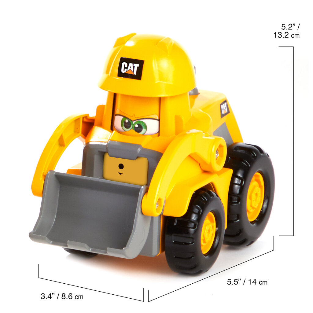 Rakennusajoneuvo CAT Junior Crew, 82443 hinta ja tiedot | Vauvan lelut | hobbyhall.fi