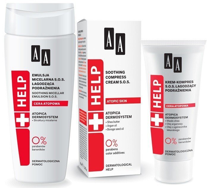 AA Help Cleansing Gel-Cream Puhdistusgeelivoide herkälle ja ärtyneelle iholle, 150 ml hinta ja tiedot | Kasvovoiteet | hobbyhall.fi