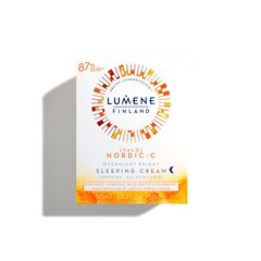 LUMENE Nordic-C Vitamin C -yövoide 50 ml hinta ja tiedot | Kasvovoiteet | hobbyhall.fi