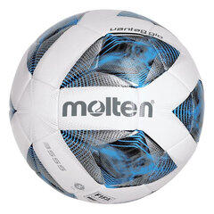 Jalkapallo Molten F5A3555 keinonahka, Dermatin valkoinen/sininen (koko 5) hinta ja tiedot | Jalkapallot | hobbyhall.fi