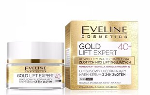 Eveline Cosmetics Gold Lift Expert päivä- ja yövoide 40+, 50 ml hinta ja tiedot | Eveline Cosmetics Hajuvedet ja kosmetiikka | hobbyhall.fi