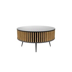Sohvapöytä Ronda, musta/ruskea hinta ja tiedot | Sohvapöydät | hobbyhall.fi