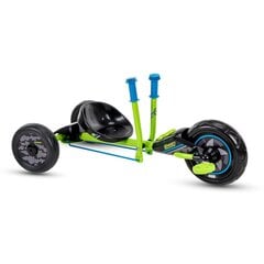 Kolmipyöräinen pyörä vivuilla lapsille Huffy Green Machine Mini, vihreä/musta hinta ja tiedot | Polkupyörät | hobbyhall.fi