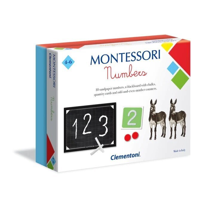 Opetuslelu Clementoni Montessori Numerot hinta ja tiedot | Kehittävät lelut | hobbyhall.fi