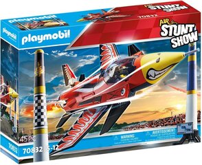 70832 PLAYMOBIL® Air Stunt Show, Jet, 298 kpl hinta ja tiedot | LEGOT ja rakennuslelut | hobbyhall.fi