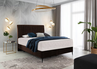 Sänky NORE Blanca, 140x200 cm, tummanruskea hinta ja tiedot | Sängyt | hobbyhall.fi